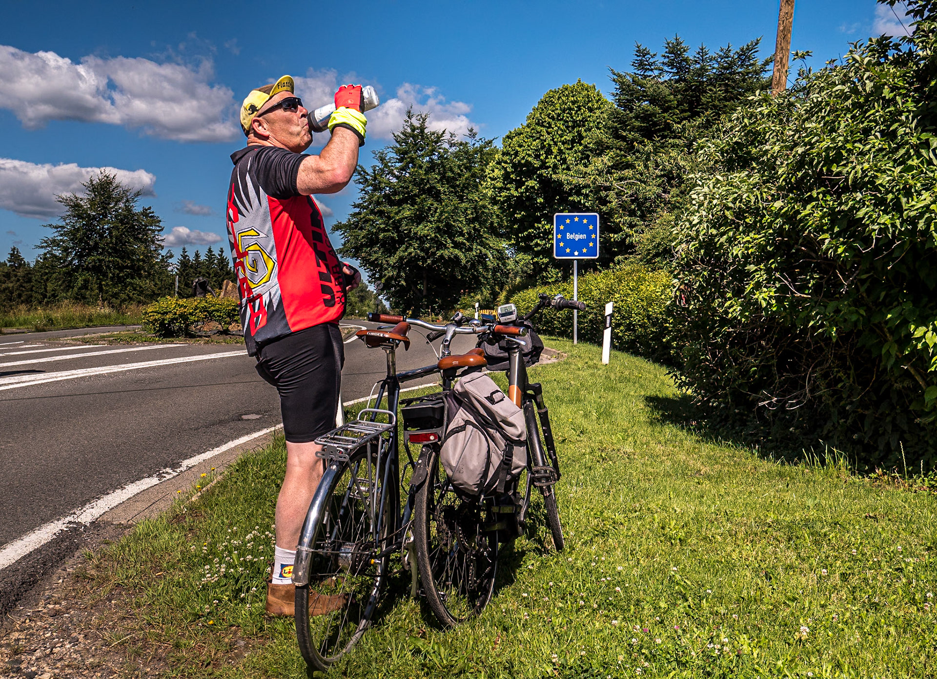 East of Monschau, Germany, at the Belgian border, 2 Jul 2022