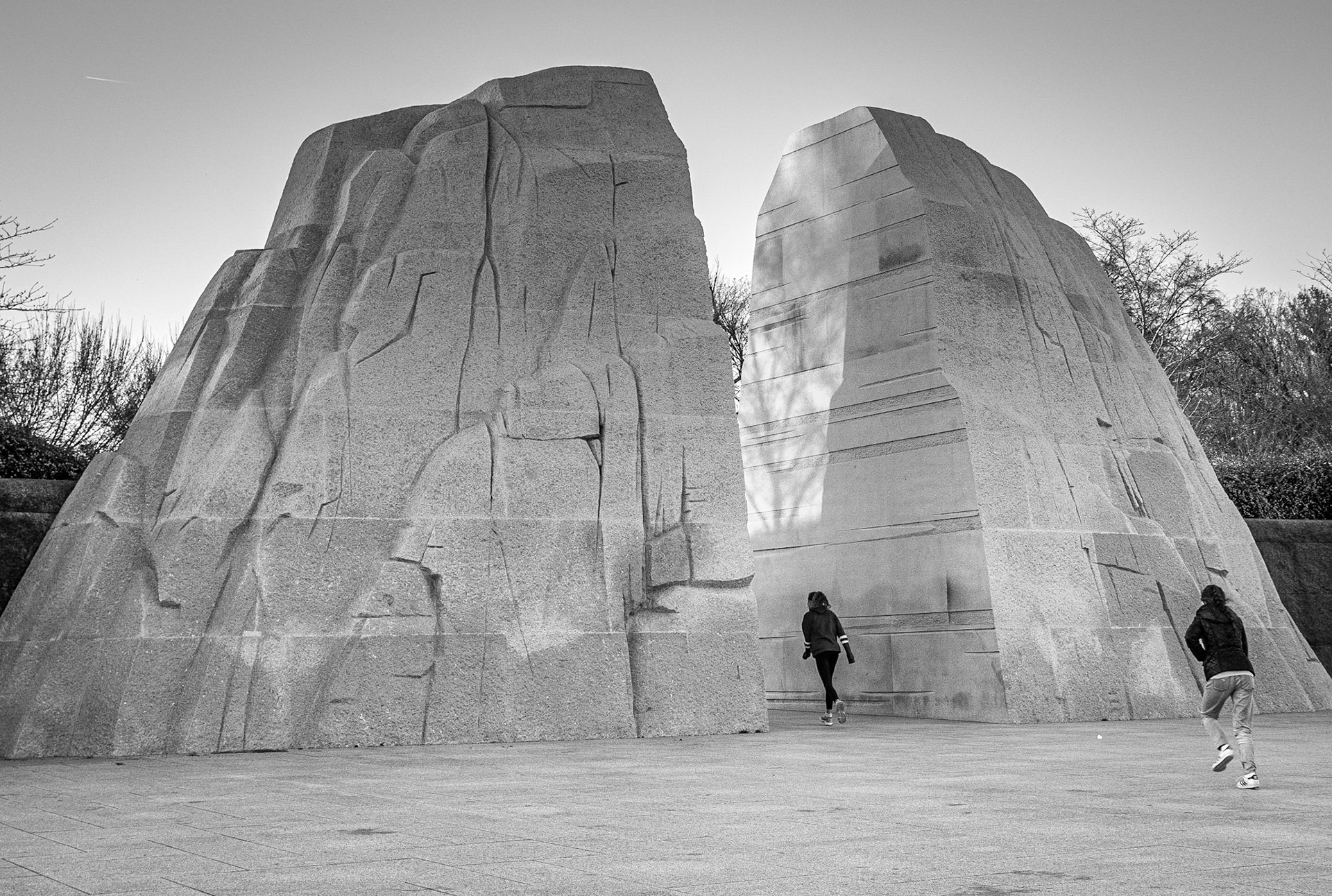 Martin Luther King Memorial, Washington DC, 3 Mar 2018