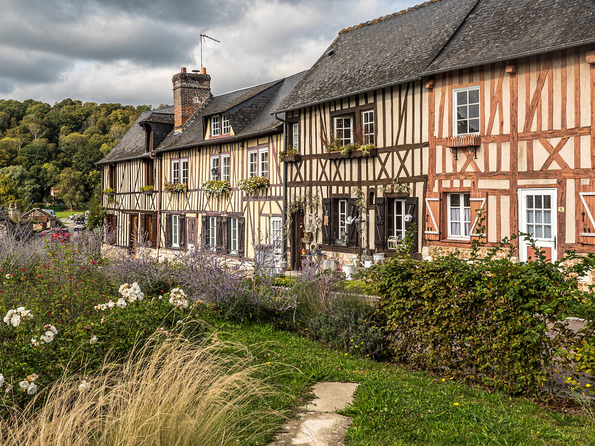 Le Bec-Hellouin, Normandy, 26 Sep 2021