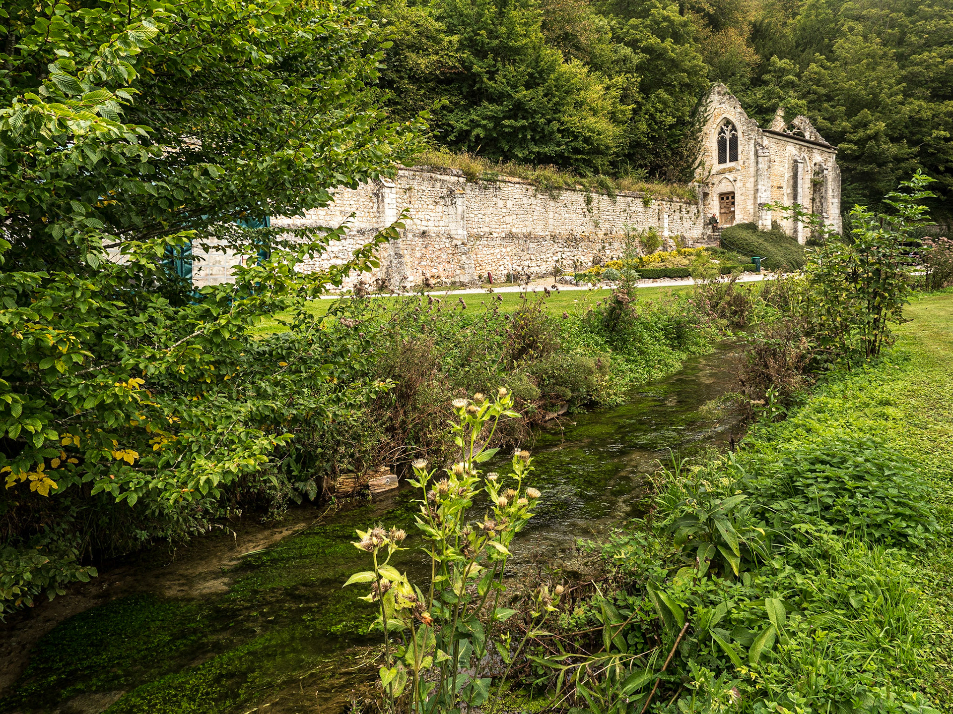 Abbaye de Fontaine-Guérard, Normandy, 24 Sep 2021