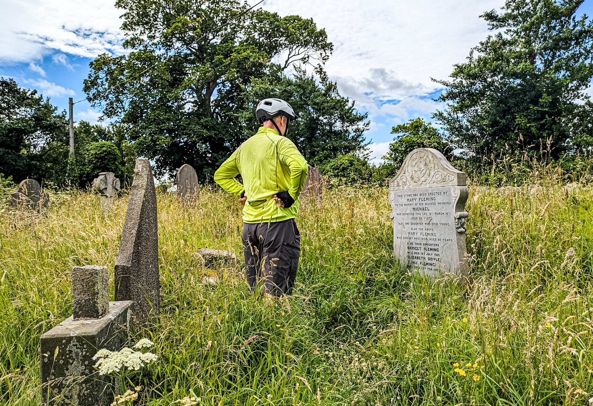 Chris, Tully Church graveyard, Co Dublin, 28 Jun 2025