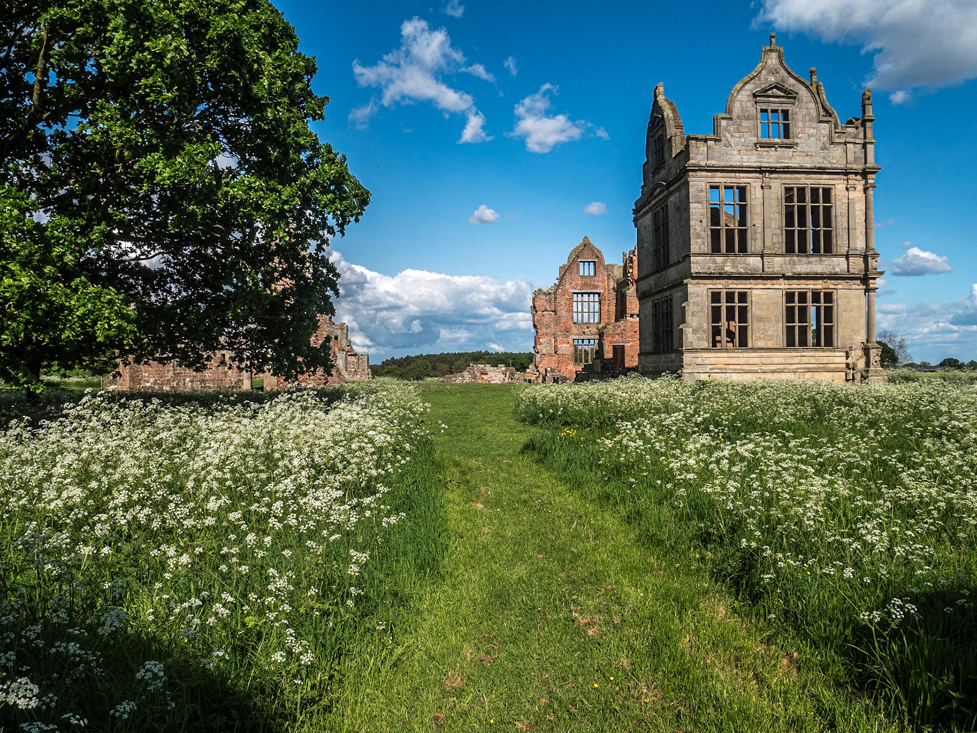 Moreton Corbet Castle, England, 15 May 2024