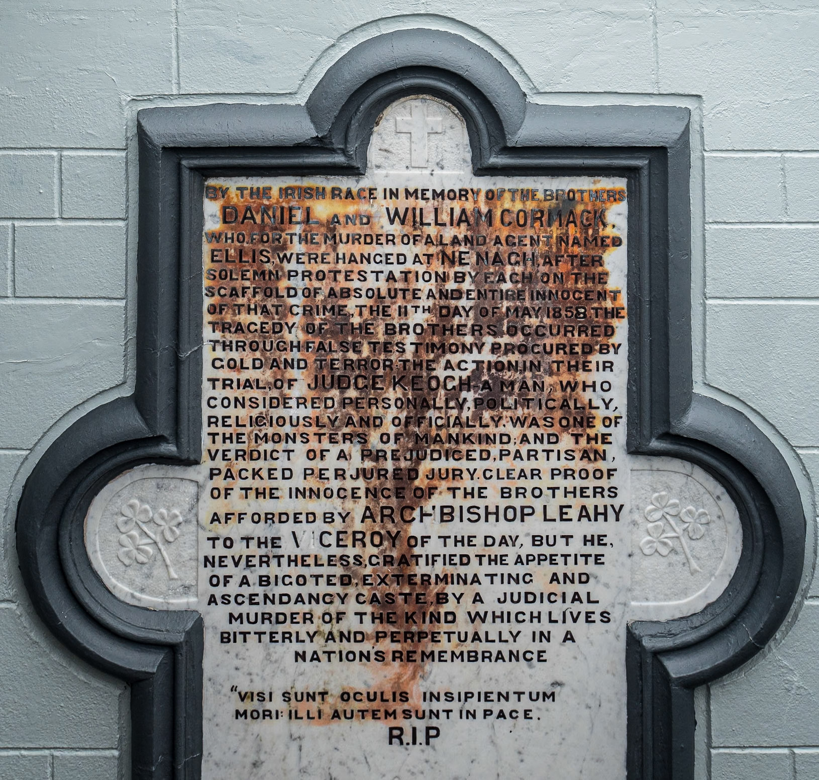 Cormack Monument, Loughmore, Co Tipperary, 20 Mar 2022