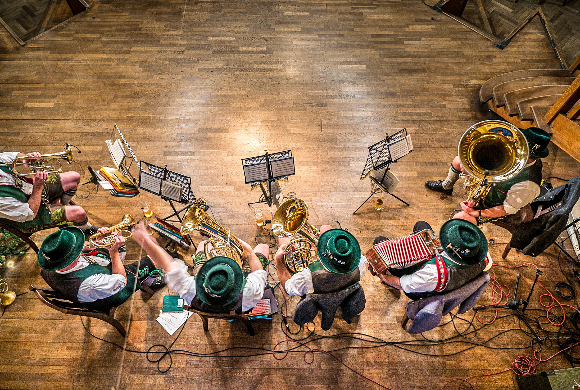 Inside the Hofbrauhaus, Munich, 13 Dec 2014