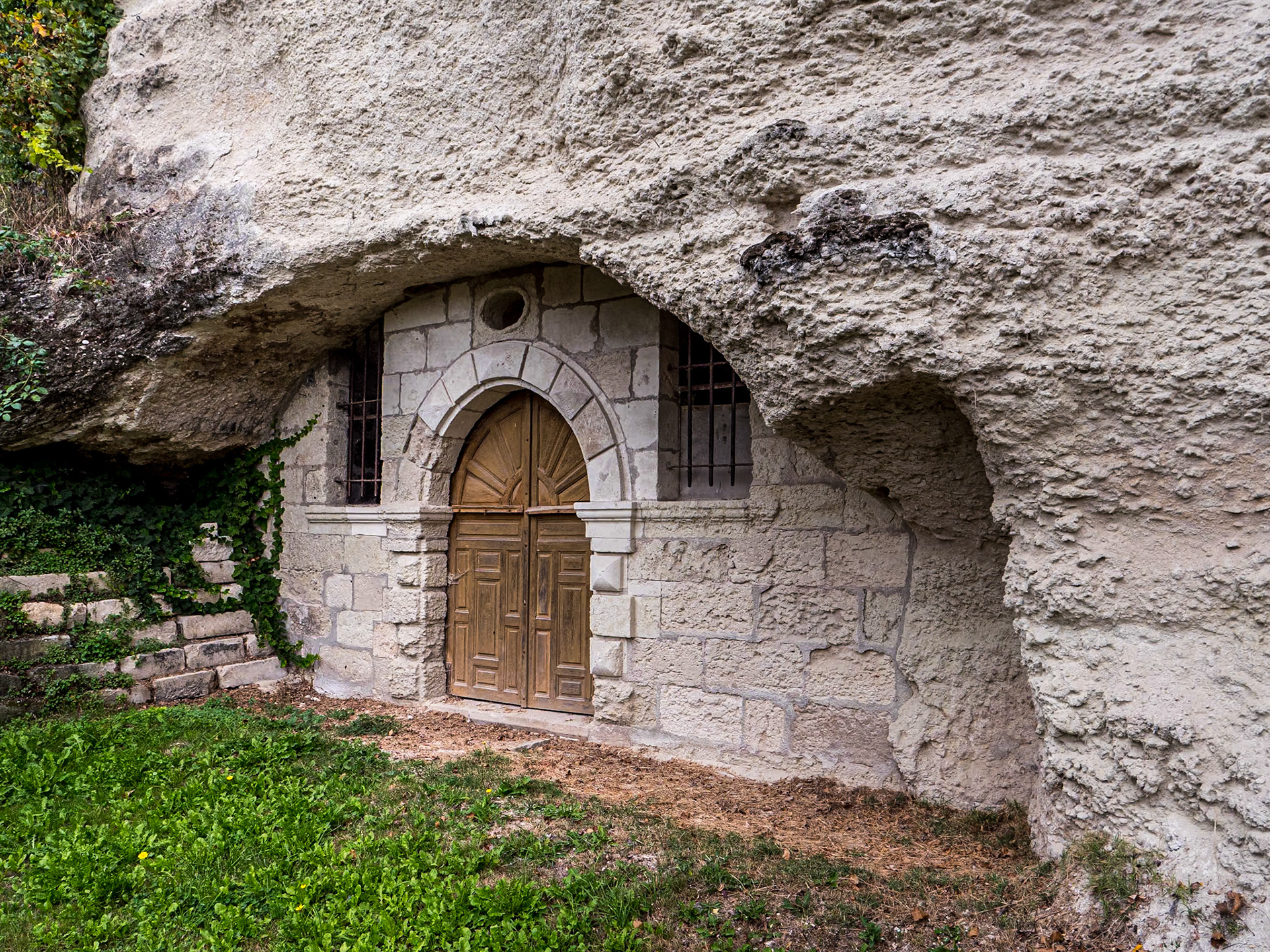 Underground Church of Saint-Jean, Aubeterre-sur-Dronne, France, 10 Aug 2023