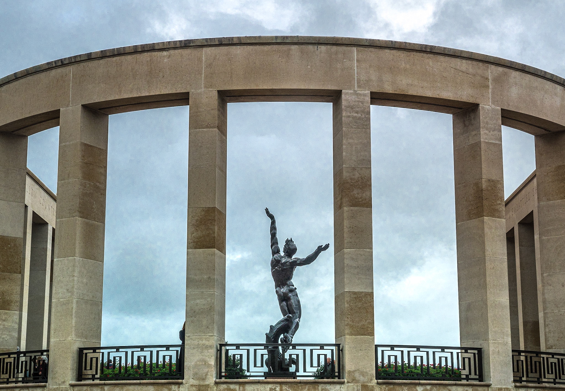 Normandy American Cemetery, Colville-sur-Mer, 4 Oct 2019