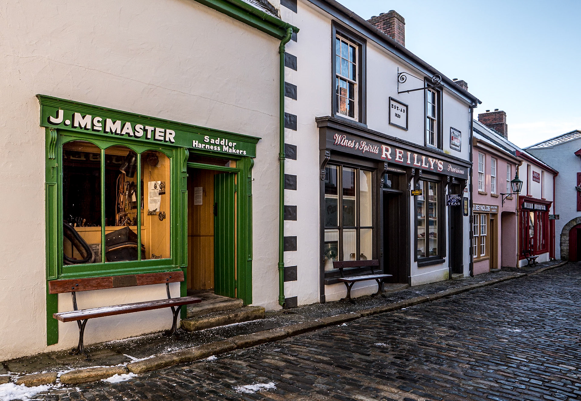 Ulster American Folk Park, Co Tyrone, 20 Jan 2023