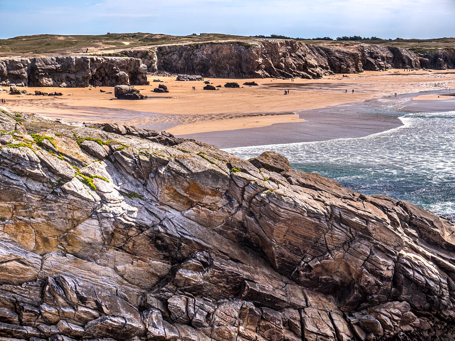 Plage de Port Blanc, Quiberon Peninsula, France, 12 Sep 2022