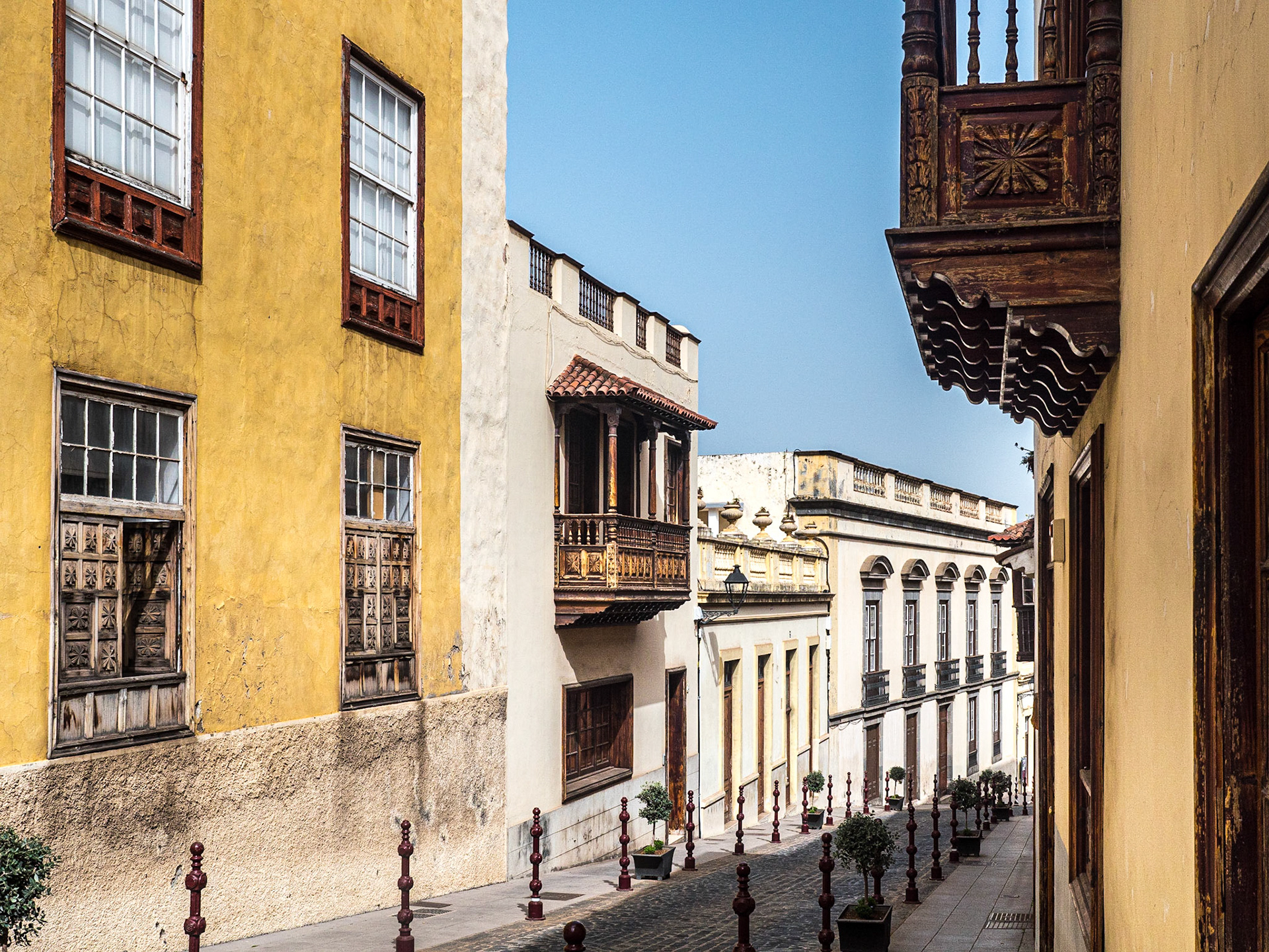 Calle Carrera del Escultor Estévez, La Orotava, Tenerife, 30 Jan 2022