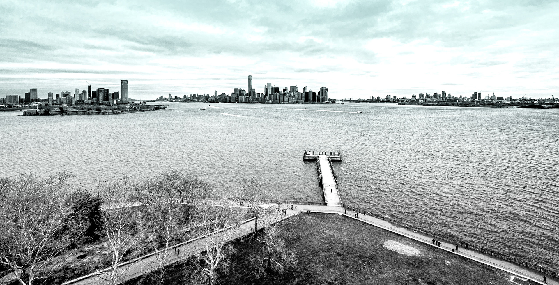 View from pedestal of Statue of Liberty, 18 Nov 2015
