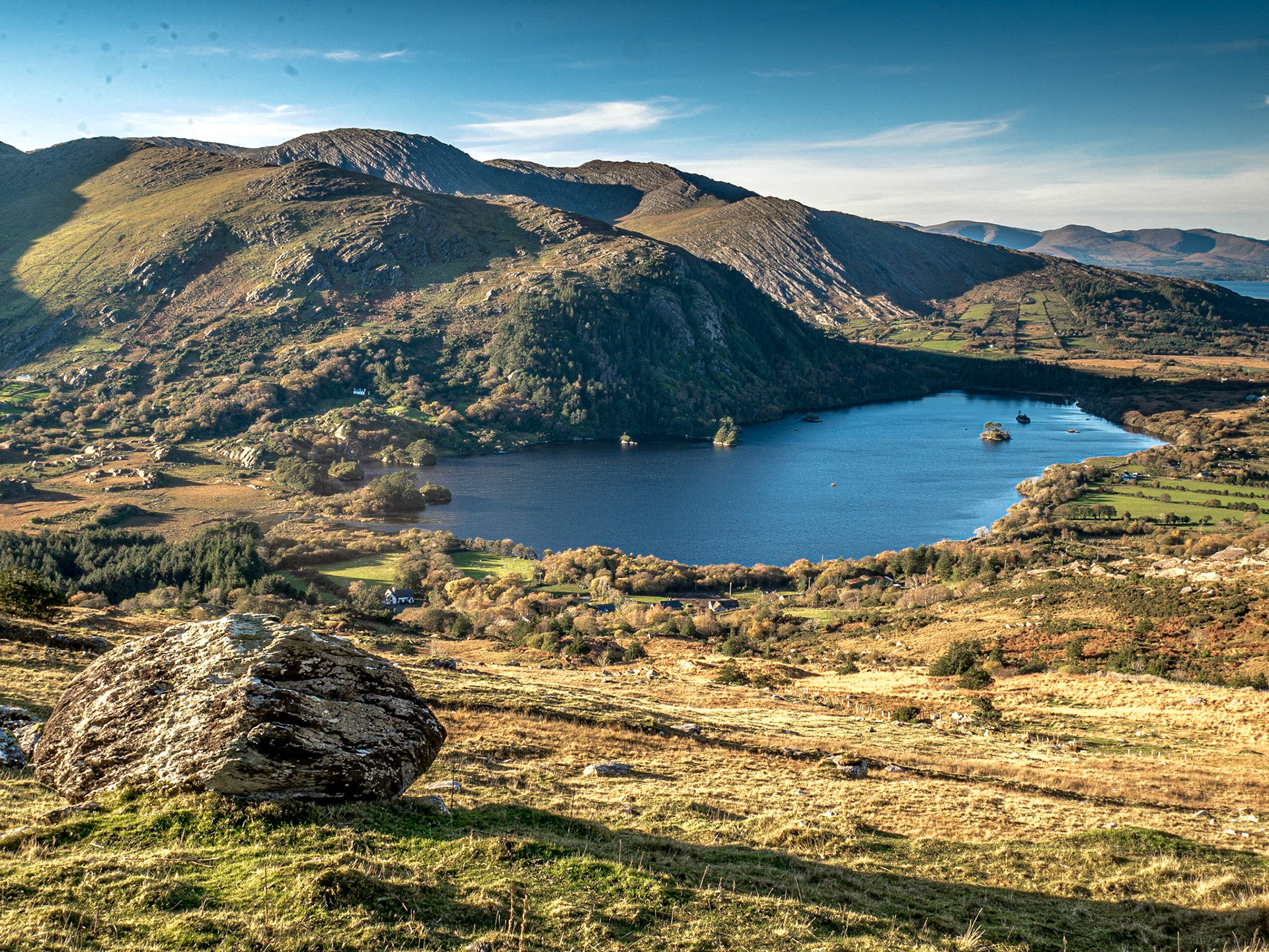 Glanmore Lake, Beara Peninsula, Co Kerry, 20 Nov 2016
