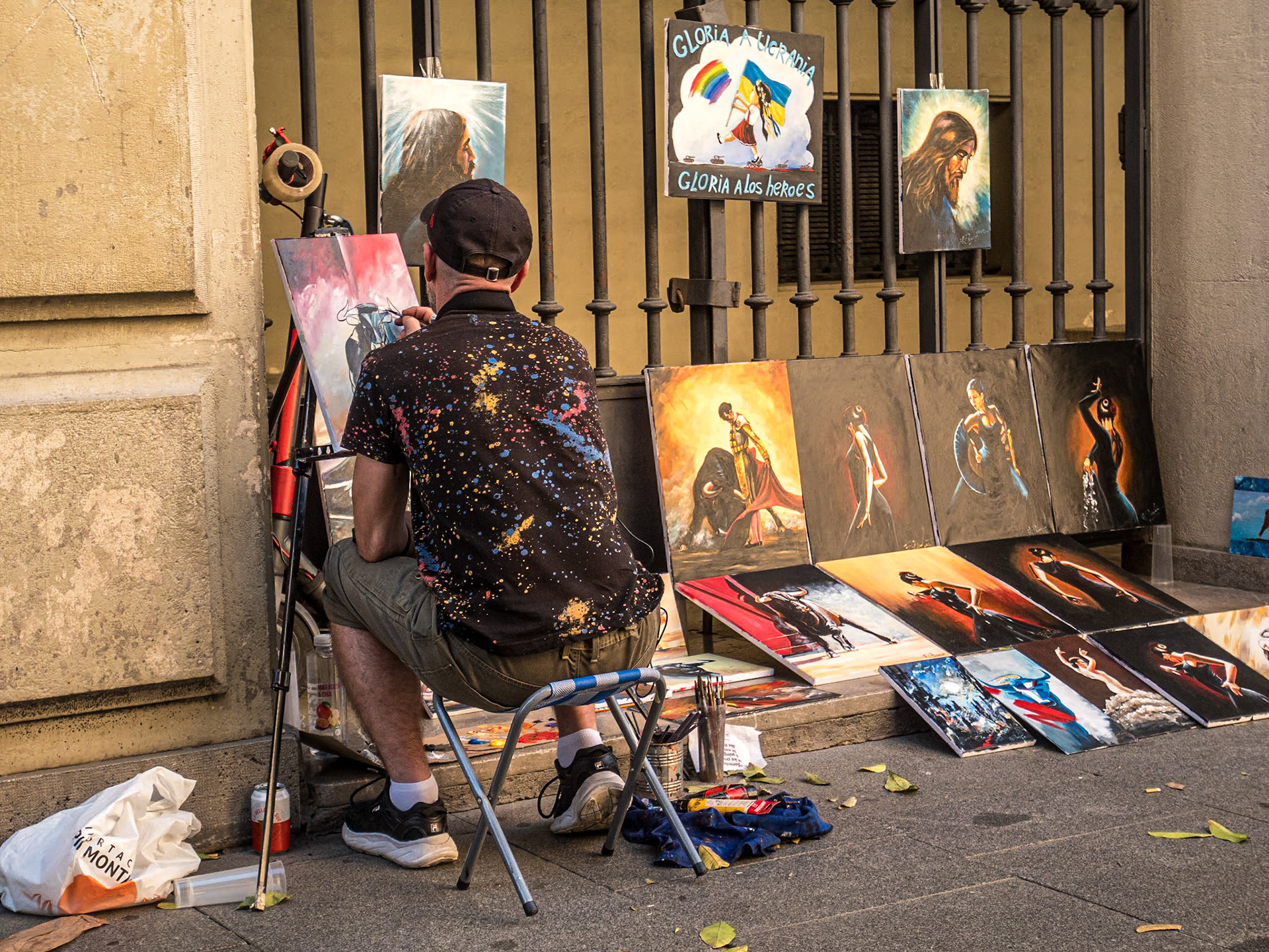 Avenida de la Constitución, Seville, 18 Apr 2022