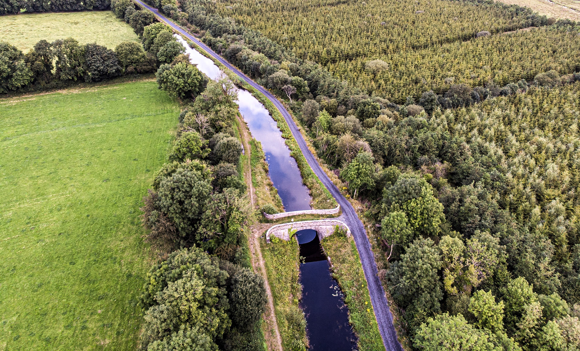 Crossover Bridge, Royal Canal, Co Longford, 8 Aug 2019