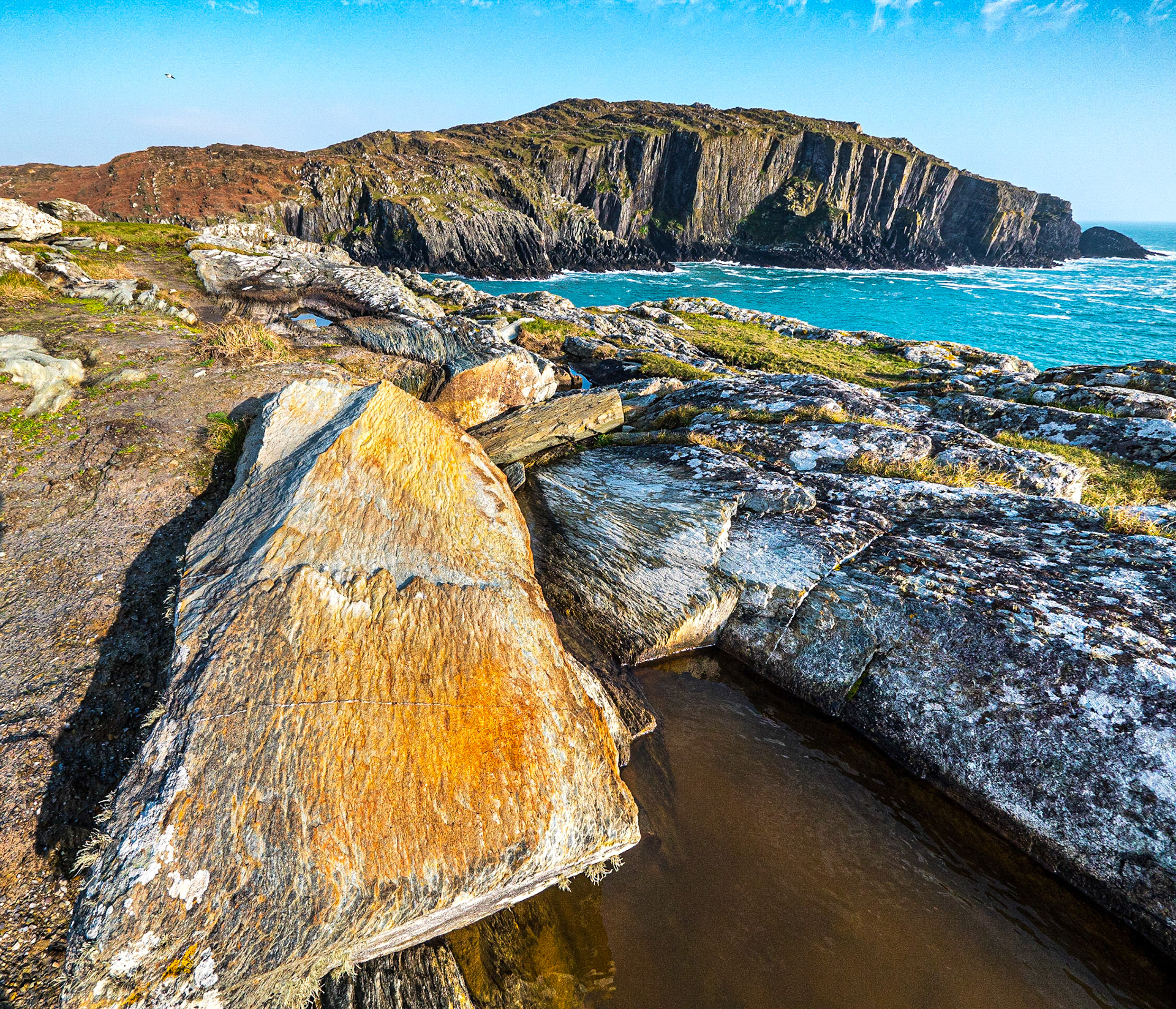 Beacon Head, near Baltimore, Co Cork, 26  Feb 2019