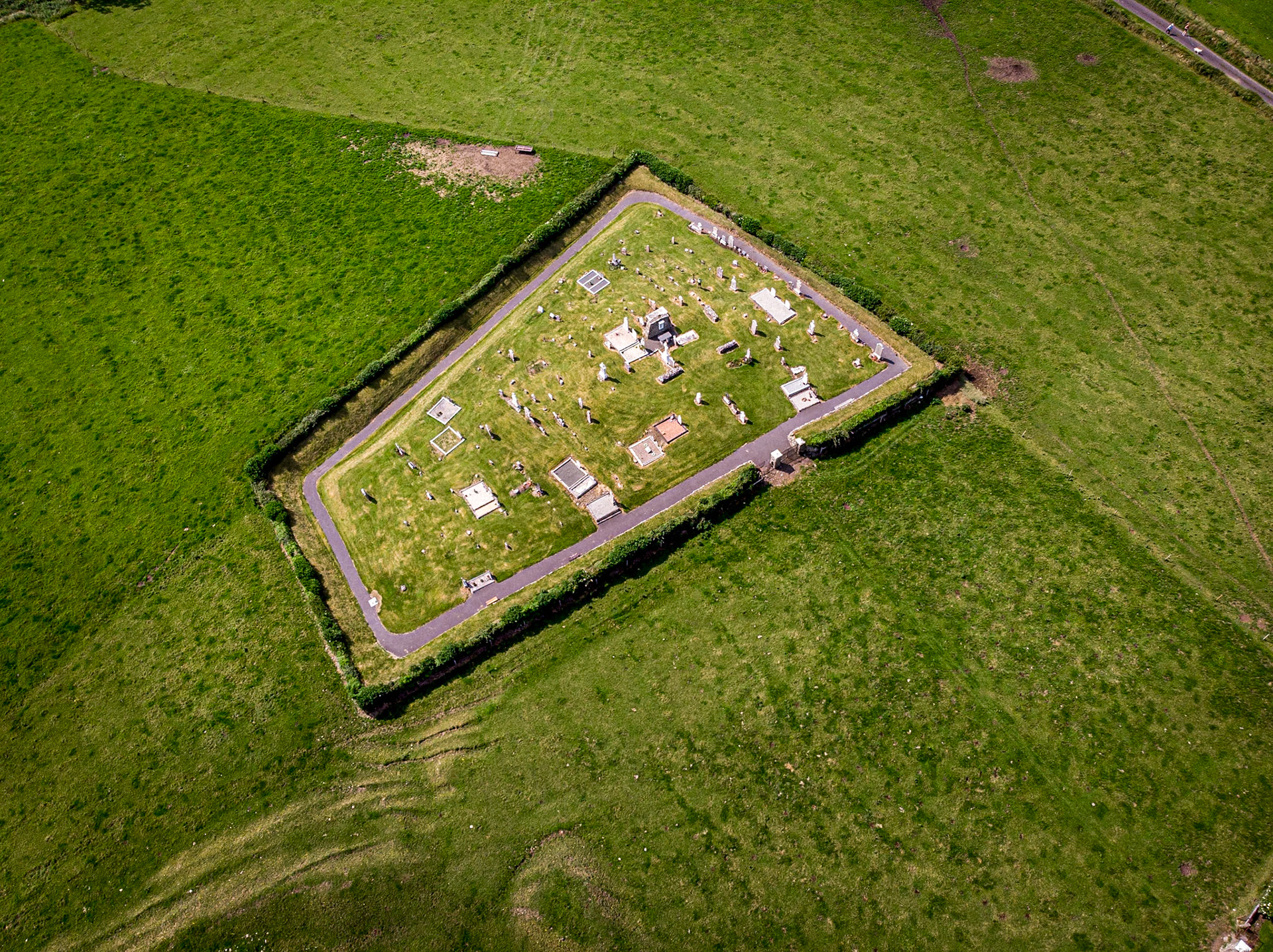 Danestown Cemetery, Co Meath, 25 Jun 2020