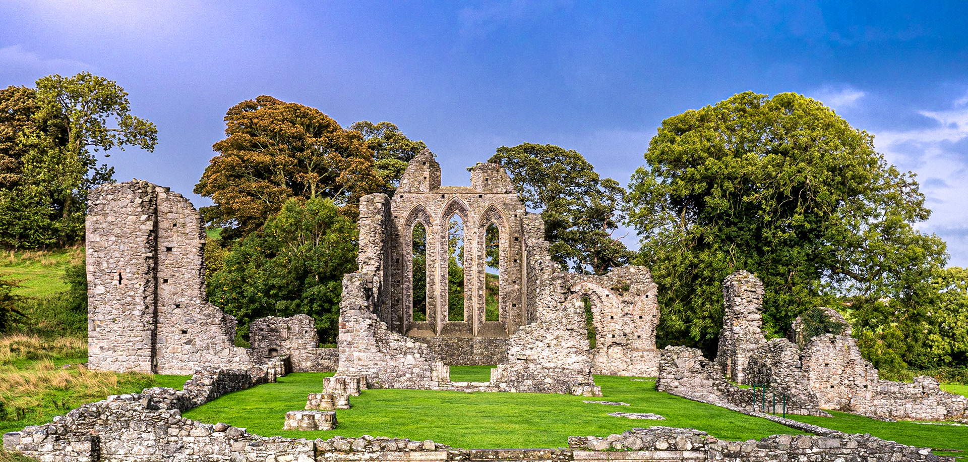 Inch Abbey, Downpatrick, Co Down, 18 Sep 2018