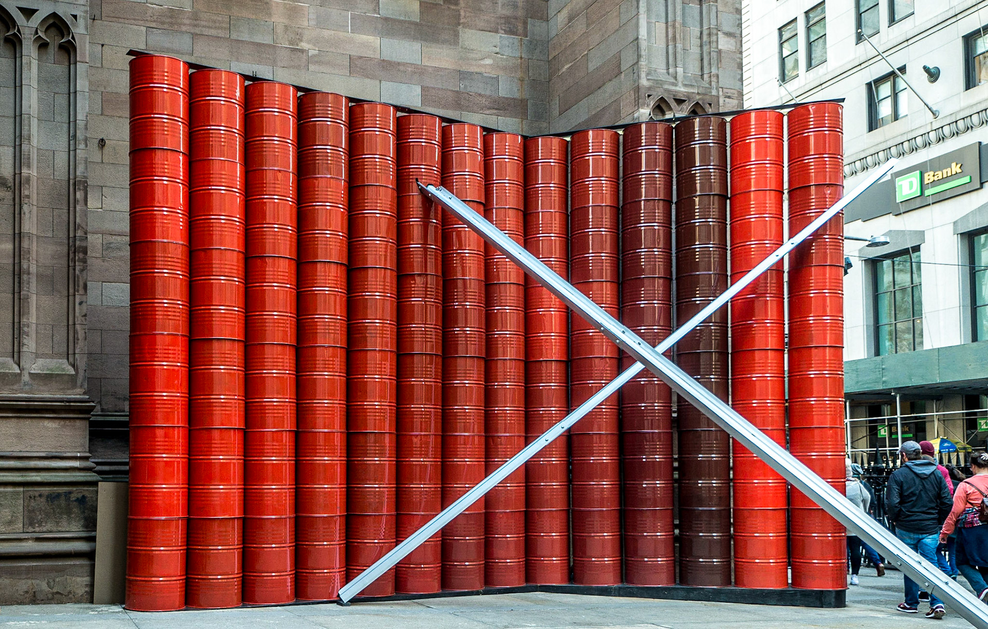 "Jesus is Taken Down from the Cross", Trinity Church, Manhattan, 6 Mar 2018