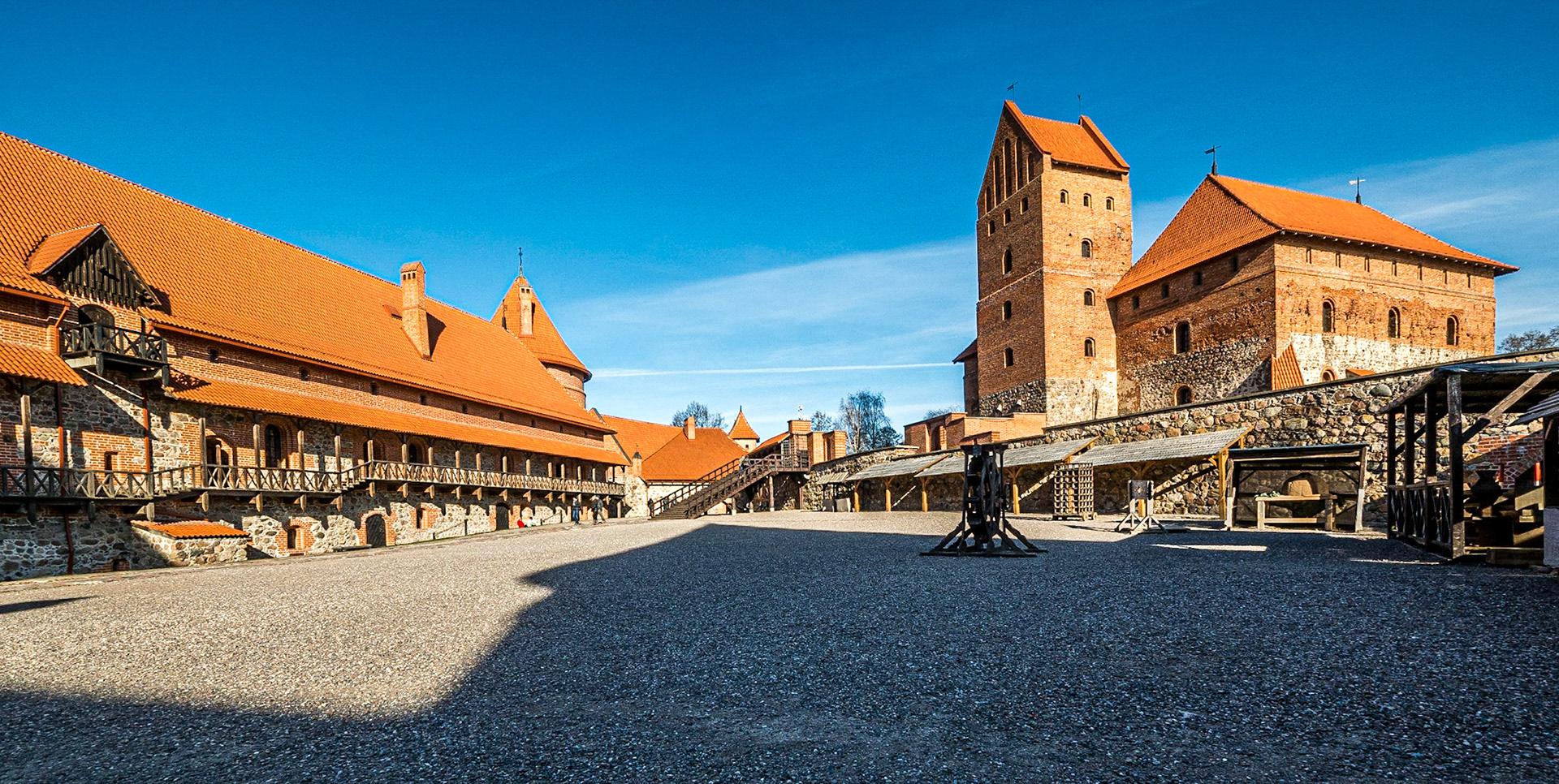 In the grounds of Trakai Castle, 25 Oct 2014