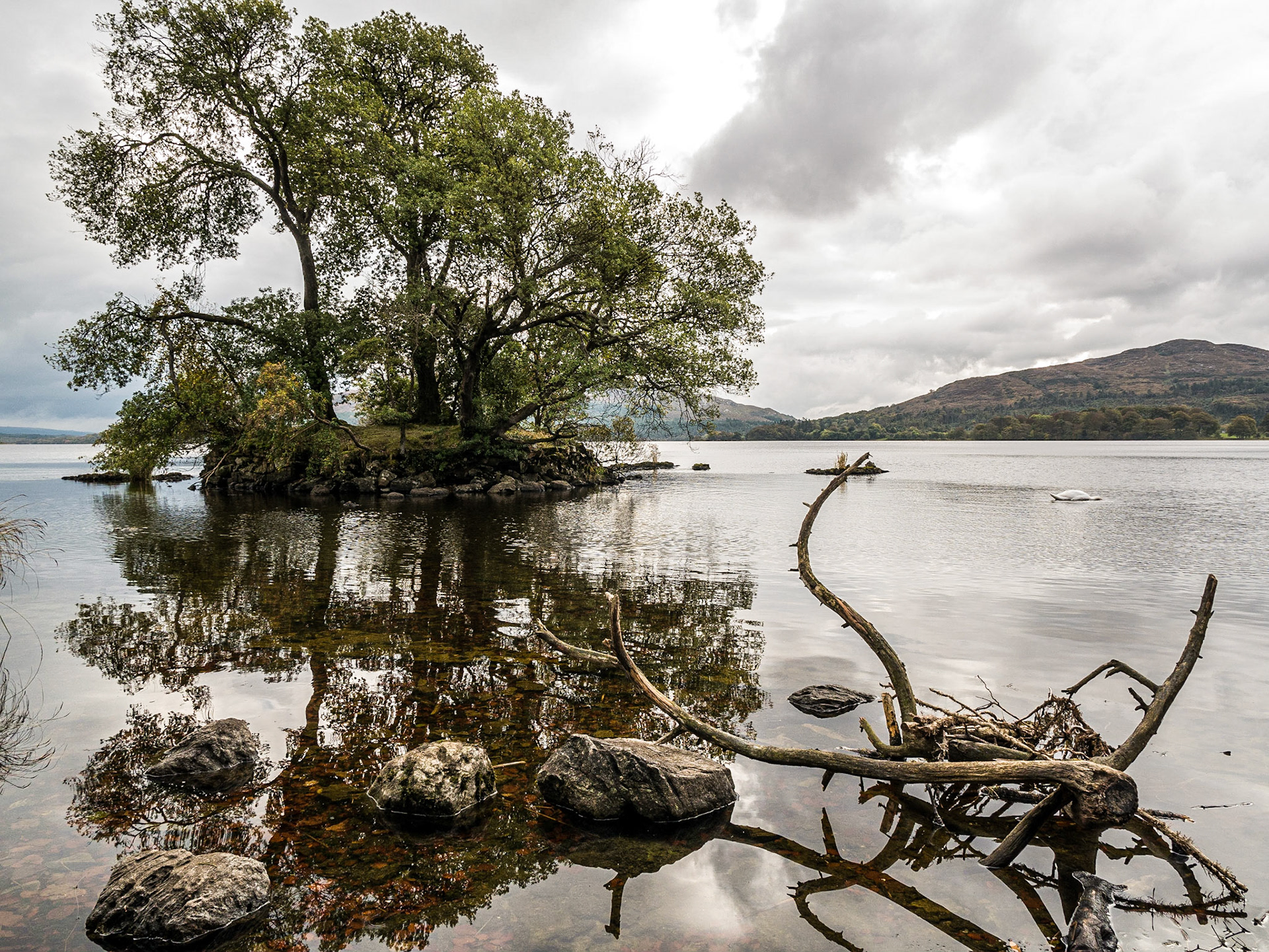 Lough Gill from Hazelwood, Sligo, 9 Oct 2014