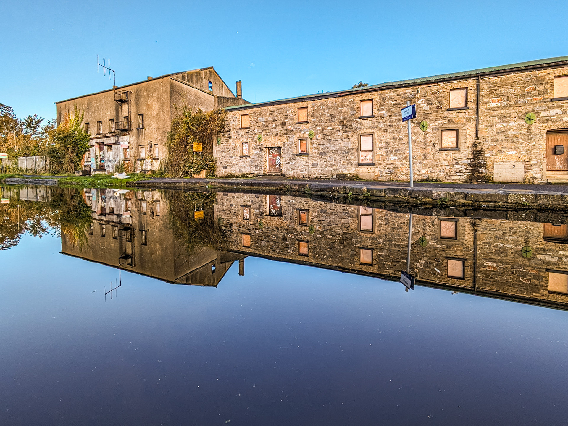At the 12th lock, Grand Canal, Co Dublin, 26 Oct 2023