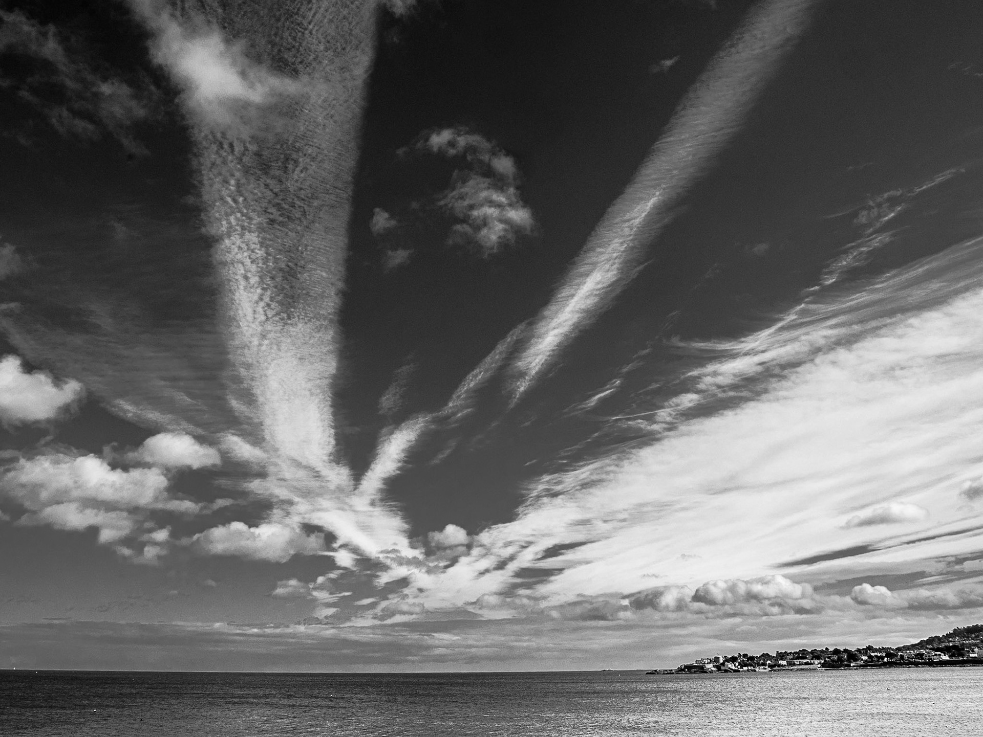 View from Dun Laoghaire Pier, Dublin, 24 Sep 2015