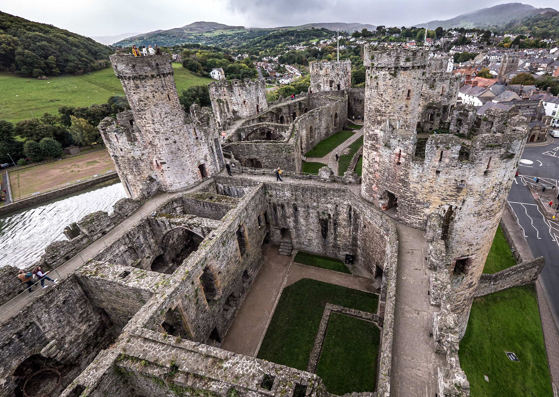 Conwy Castle, Wales, 12 Oct 2022