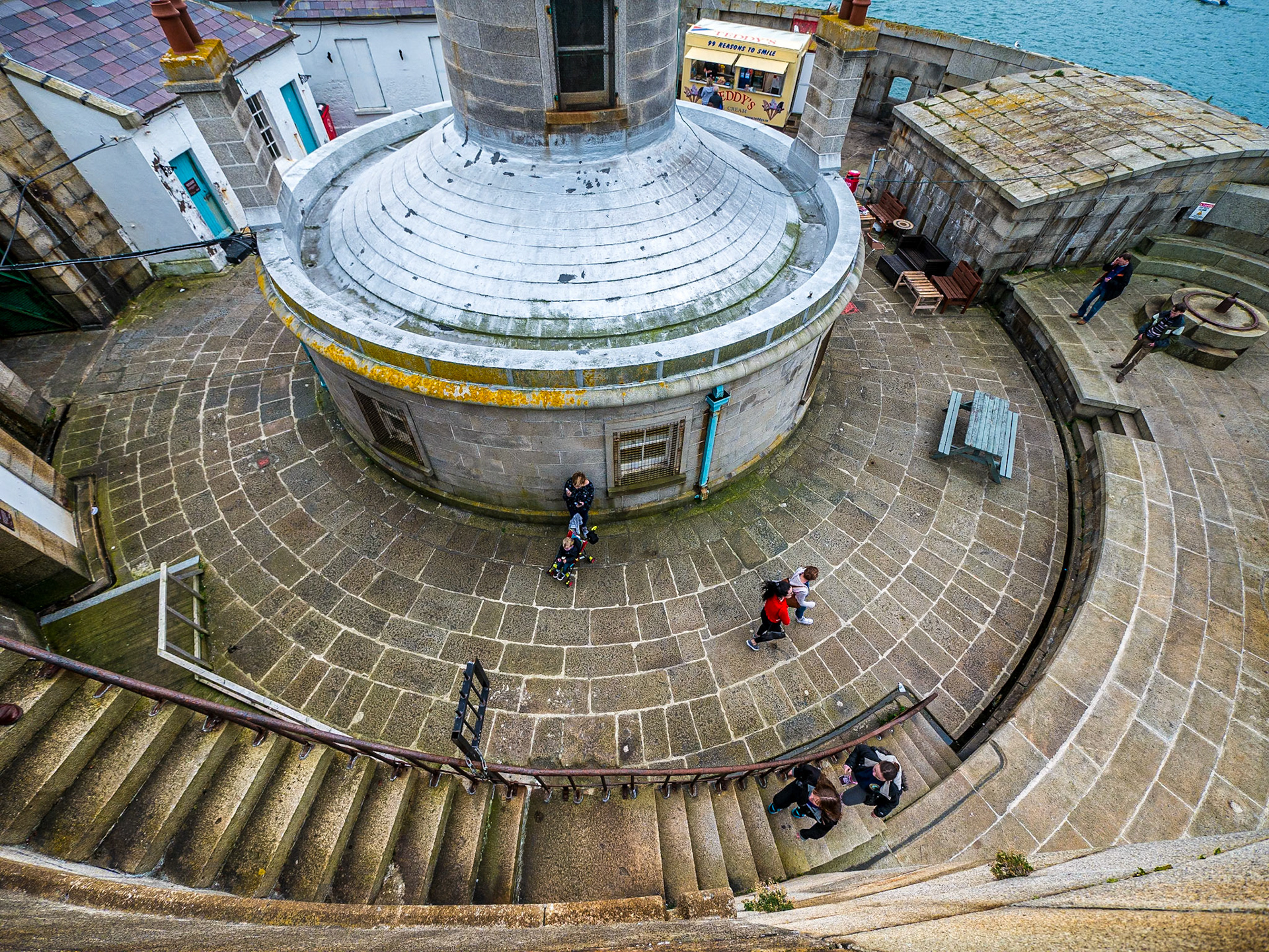 Battery, East Pier, Dun Laoghaire, Co Dublin, 15 Oct 2017