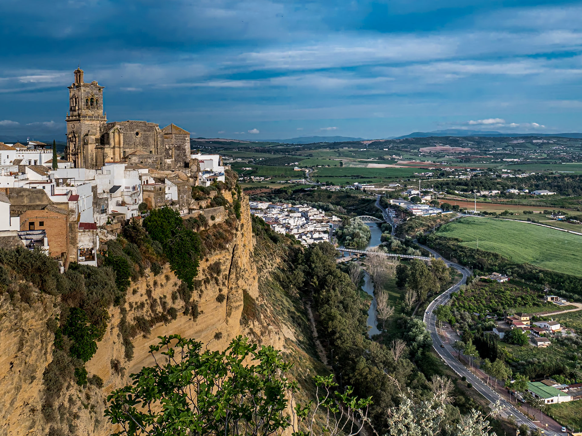 From the Mirador of Parador de Arcos de la Frontera, Spain, 12 Apr 2023