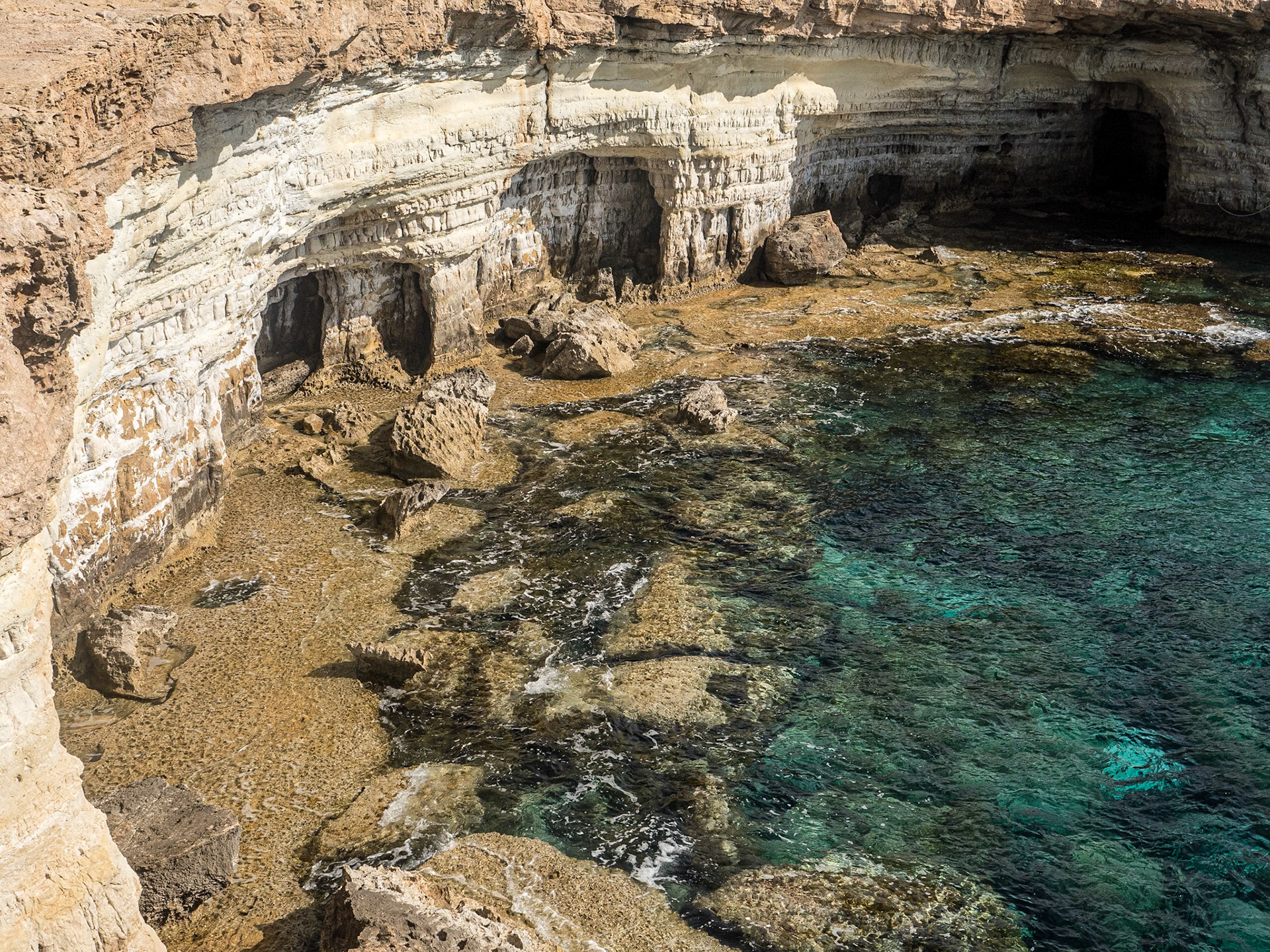 Sea Caves, Cyprus, 19 Feb 2025