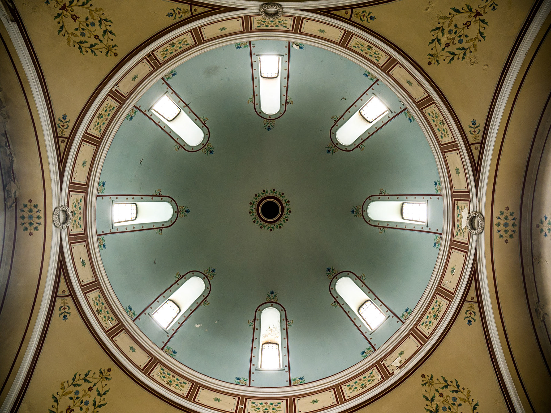 Church at Mirogoj Cemetery, Zagreb, 16 May 2015