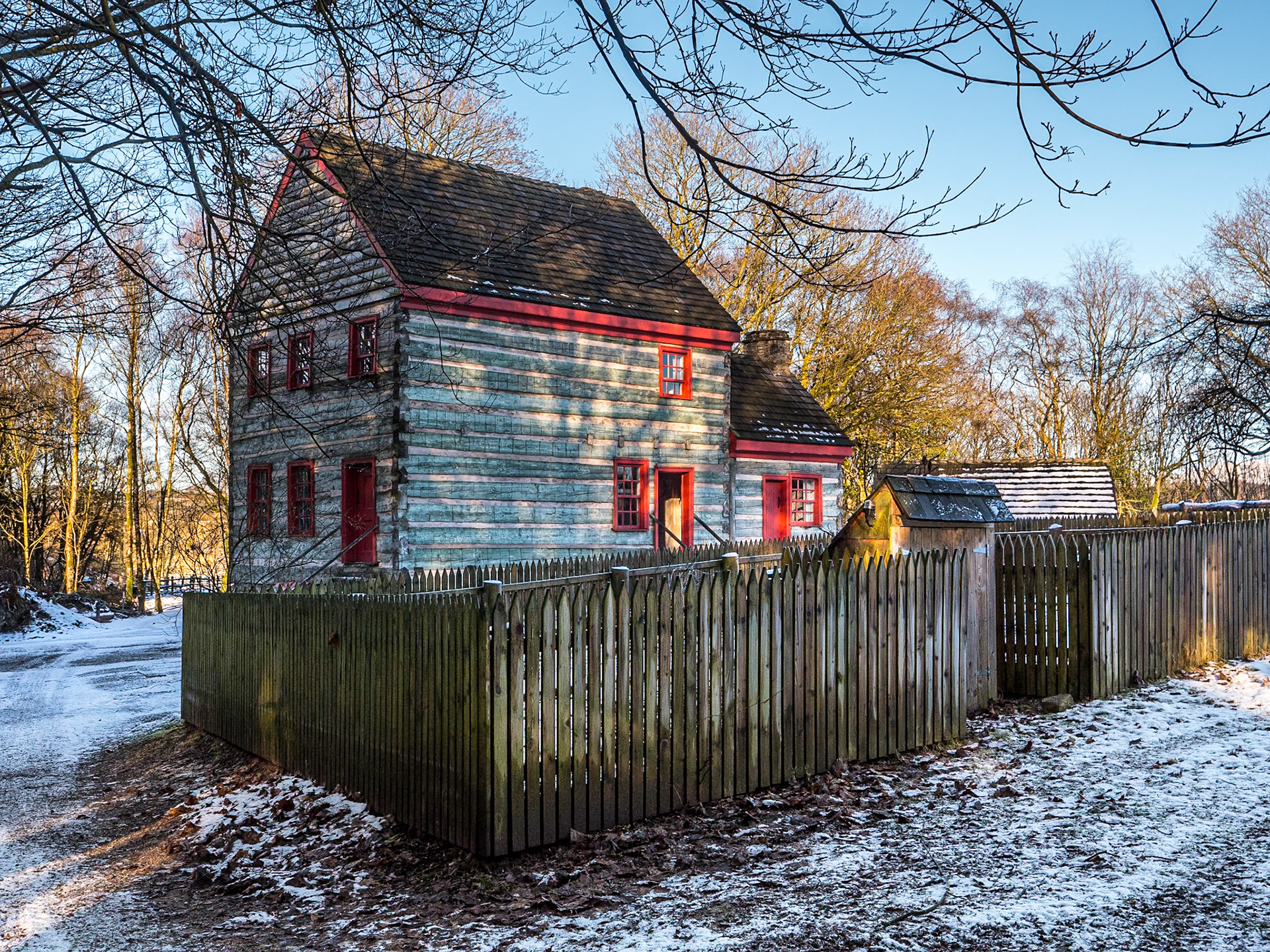Ulster American Folk Park, Co Tyrone, 20 Jan 2023