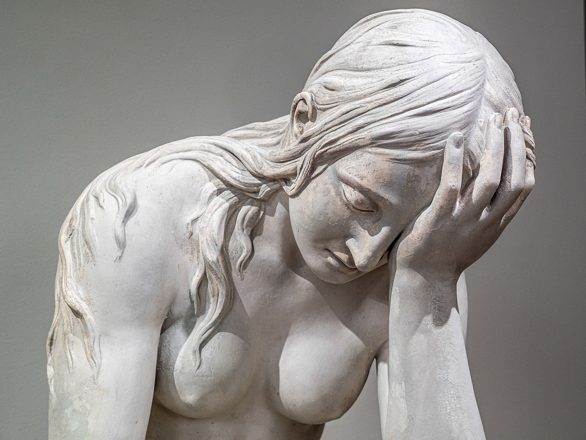 Pécheresse pénitente, by Pierre-Paul Darbois, 1836, Musée des Beaux-Arts, Dijon, 20 Sep 2019