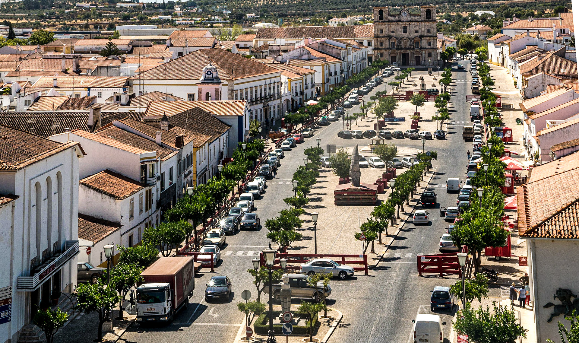 Praça da República, Vila Viçosa, 11 Sep 2015