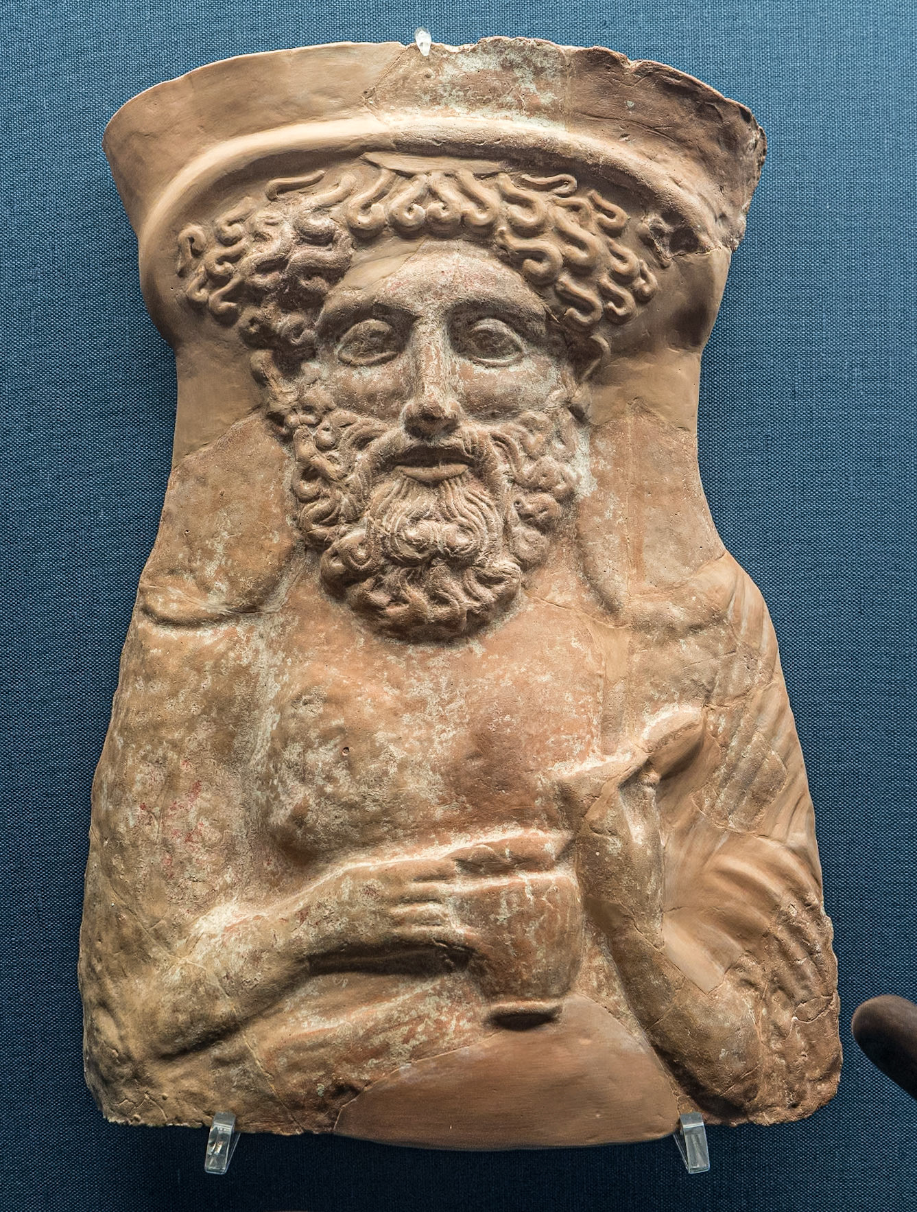 Bust of Dionysos, 370BC, Benaki Museum, Athens, 23 Sep 2024