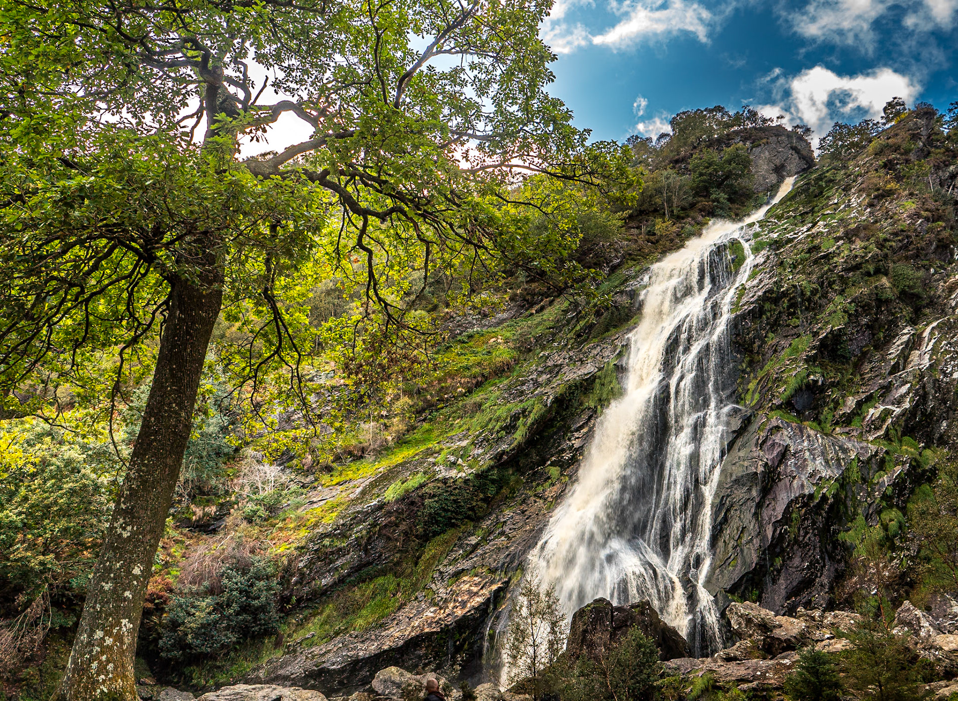 Powerscourt Waterfall walk, Co Wicklow, 13 Oct 2023