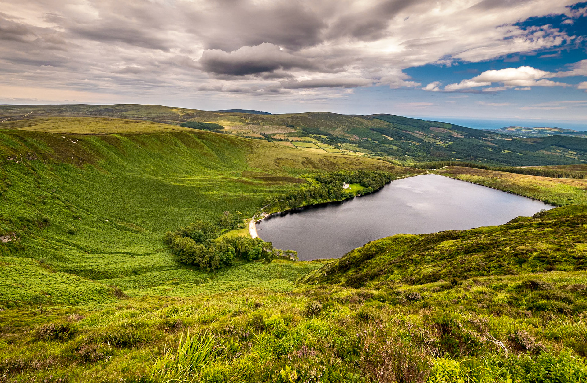 Lower Lough Bray, Co Wicklow, 9 Jul 2017