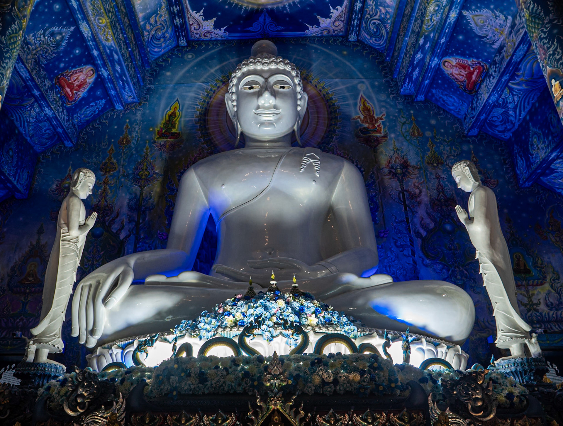 Rong Suea Ten Temple (Blue Temple), Chiang Rai, 13 Feb 2026