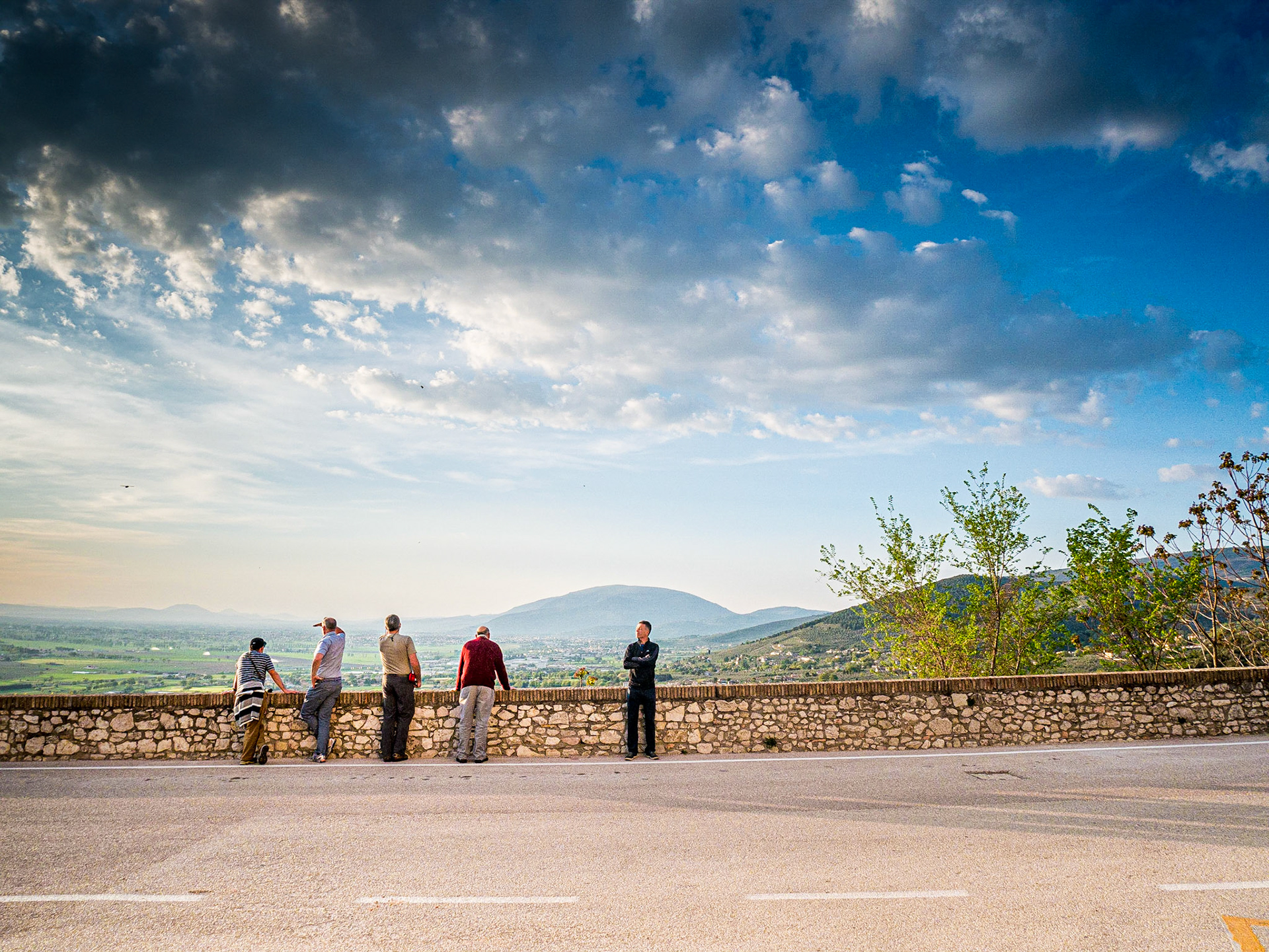 On Via Antonino Fantosati, Trevi, 22 Apr 2015