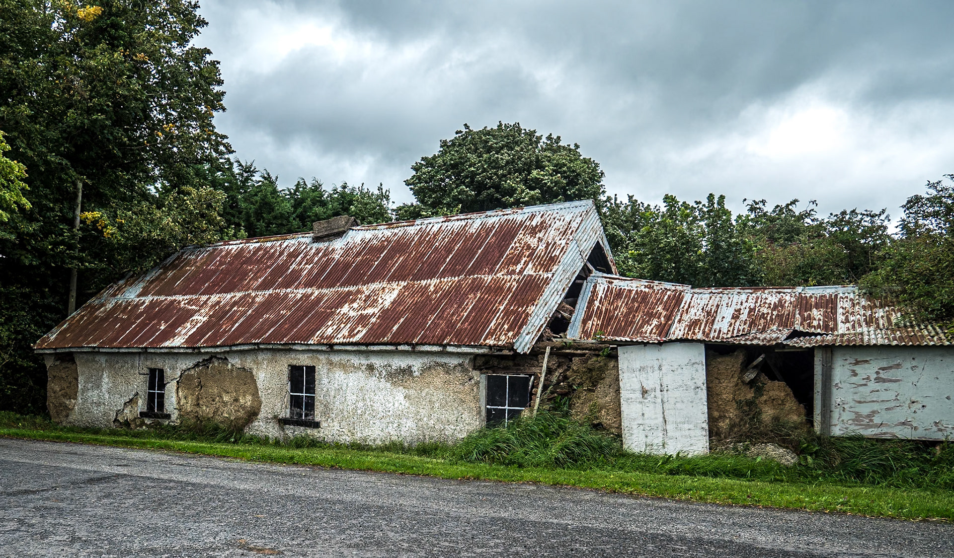 Abandoned house, near Summerhill, Co Meath, 21 Aug 2020