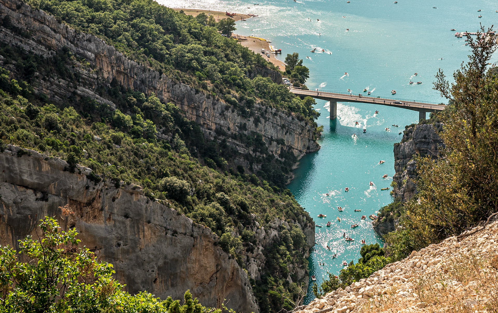 Pont du Galetas, Gorges du Verdon, 20 Jul 2021