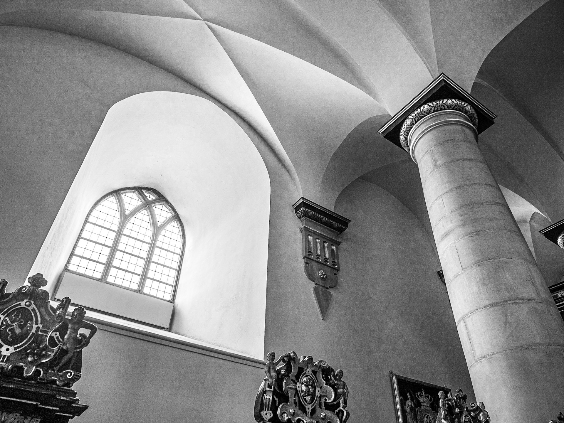 Church in Kronborg castle, Denmark, 18 Jan 2015