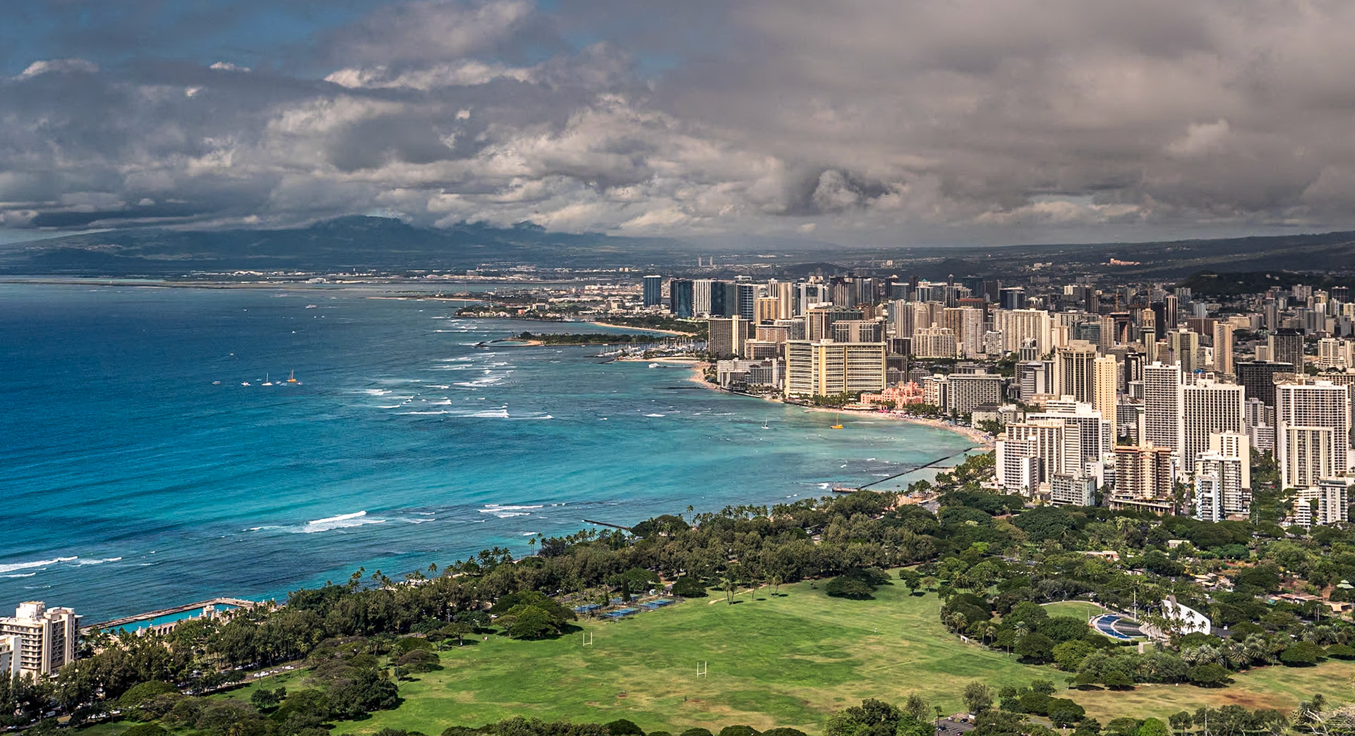Diamond Head Trail, O'ahu, Hawaii, 30 Jan 2024