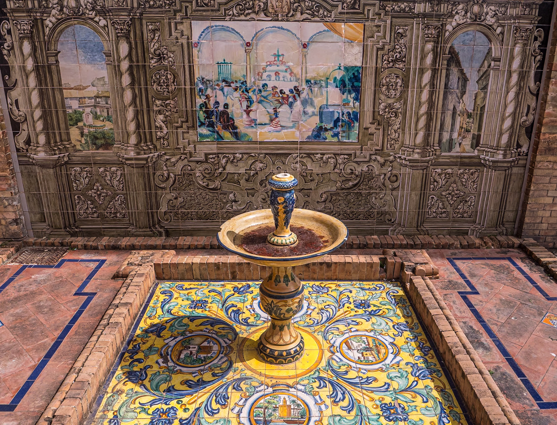 Plaza de España, Seville, 19 Mar 2024