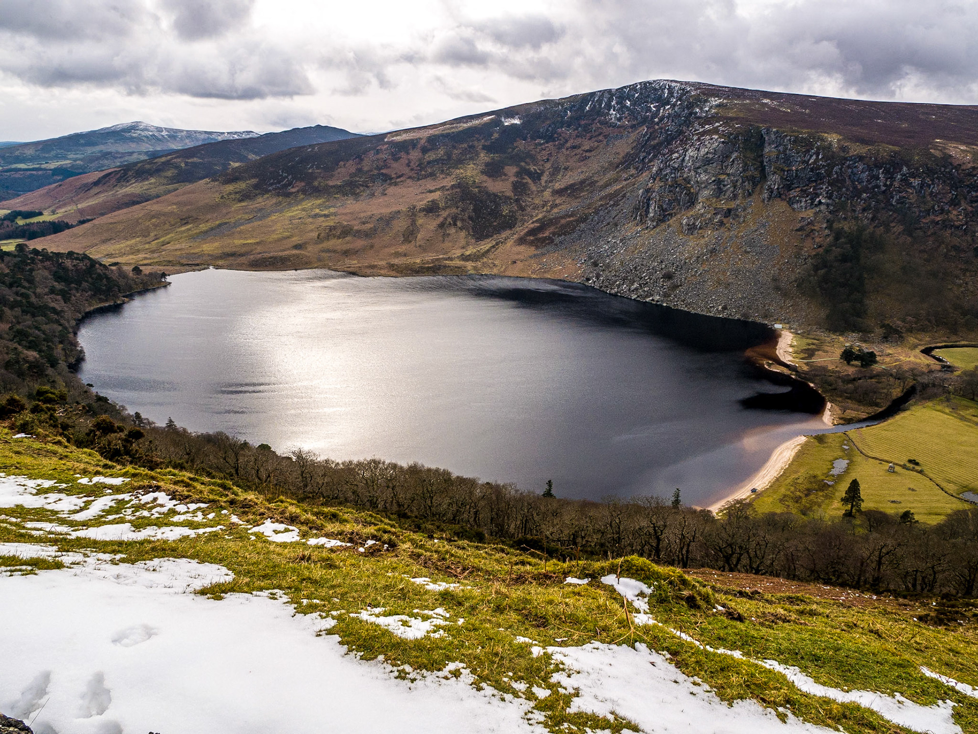 Lough Tay, Co Wicklow, 6 Mar 2016