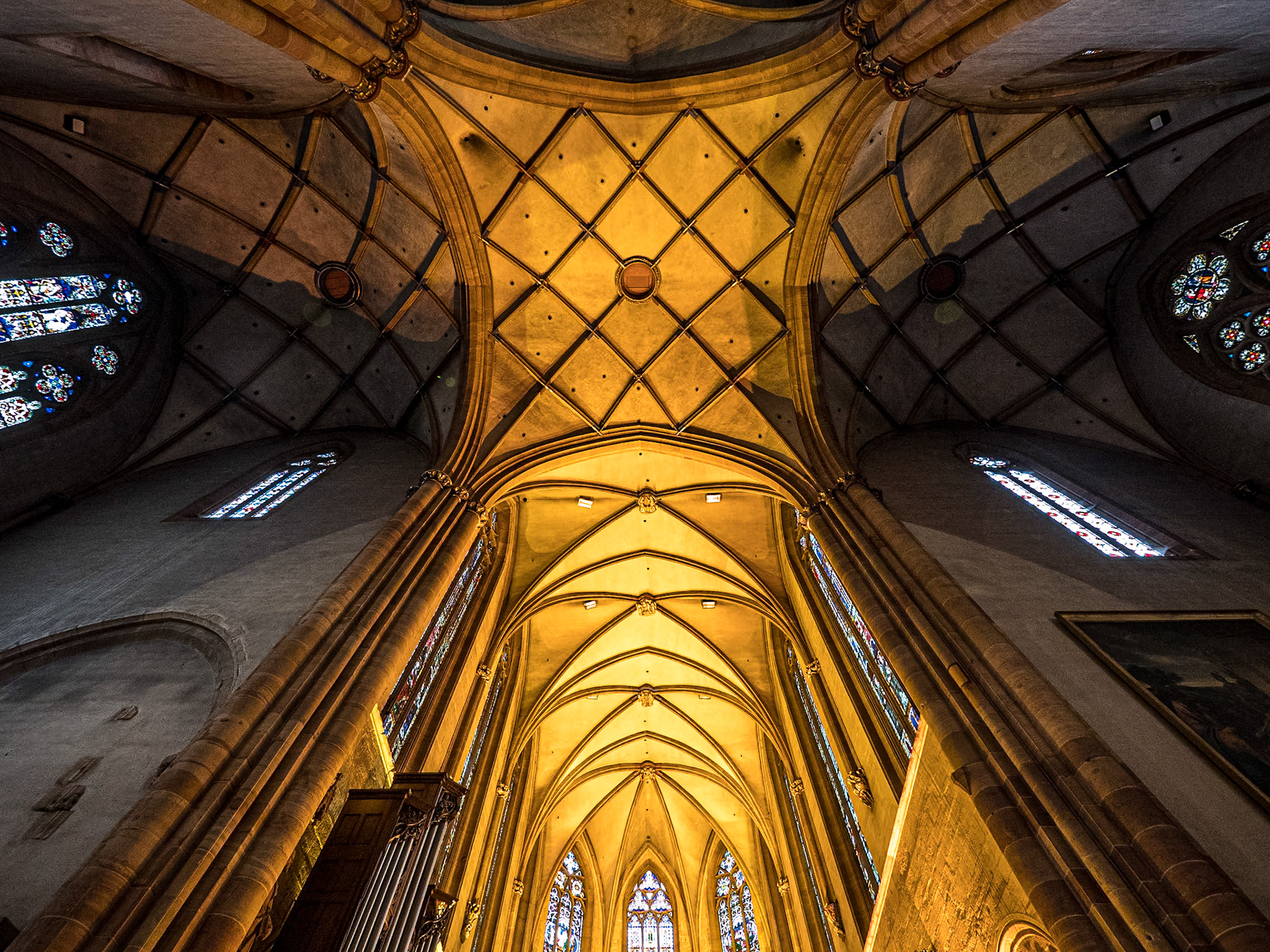 St Martin's Church, Colmar, France