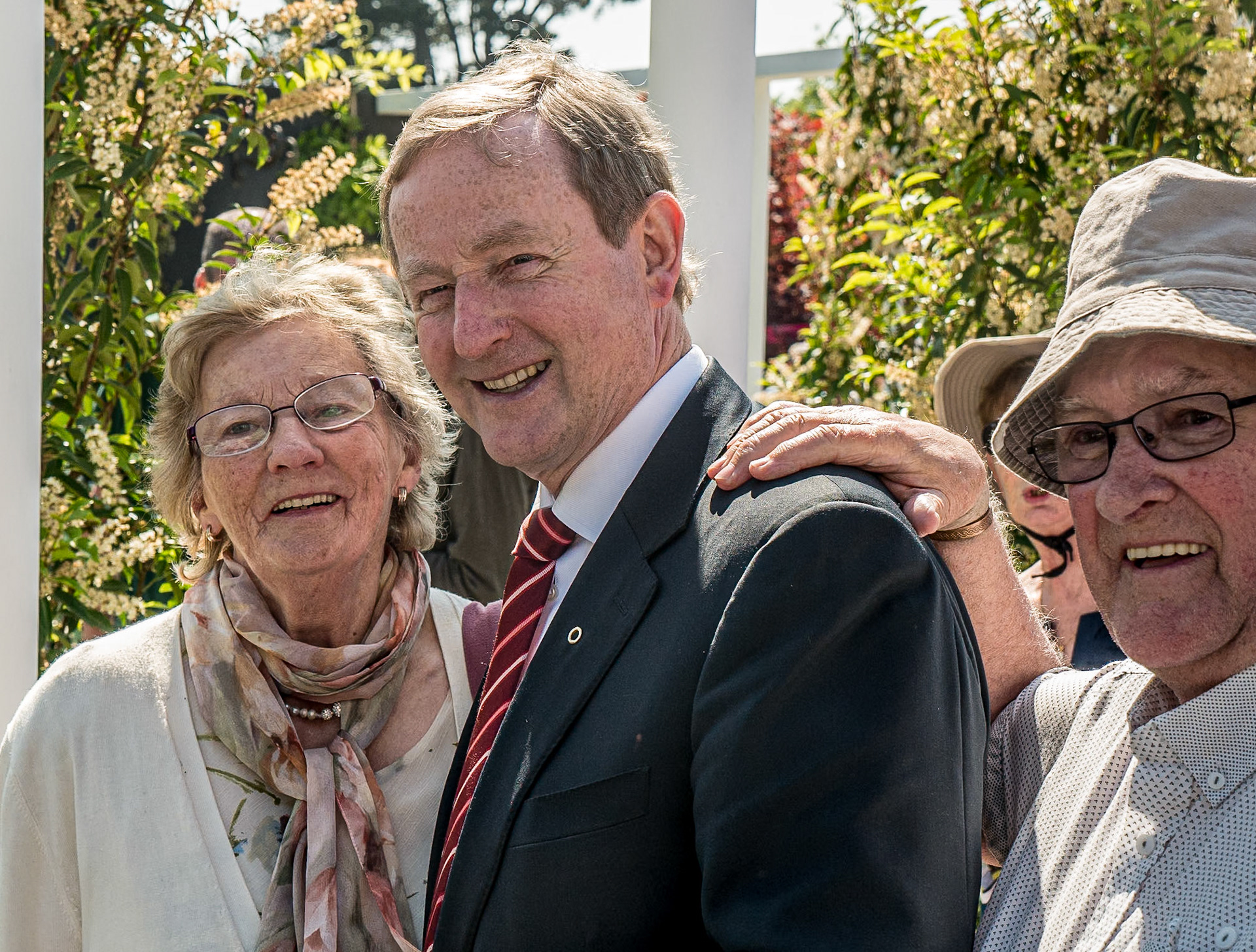 Taoiseach, Chinese Yi garden, Bloom in the Park garden festival, Dublin, 3 Jun 2016