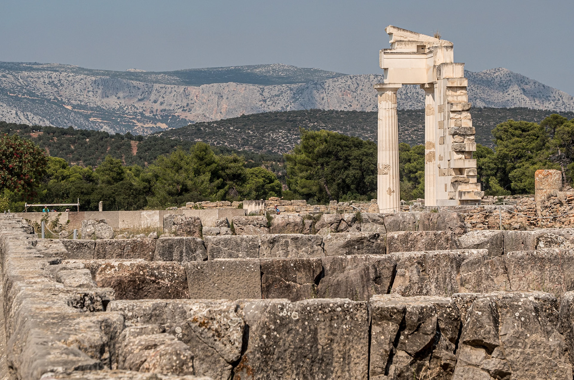 Sanctuary of Asclepius, Epidaurus, Greece, 1 Oct 2024