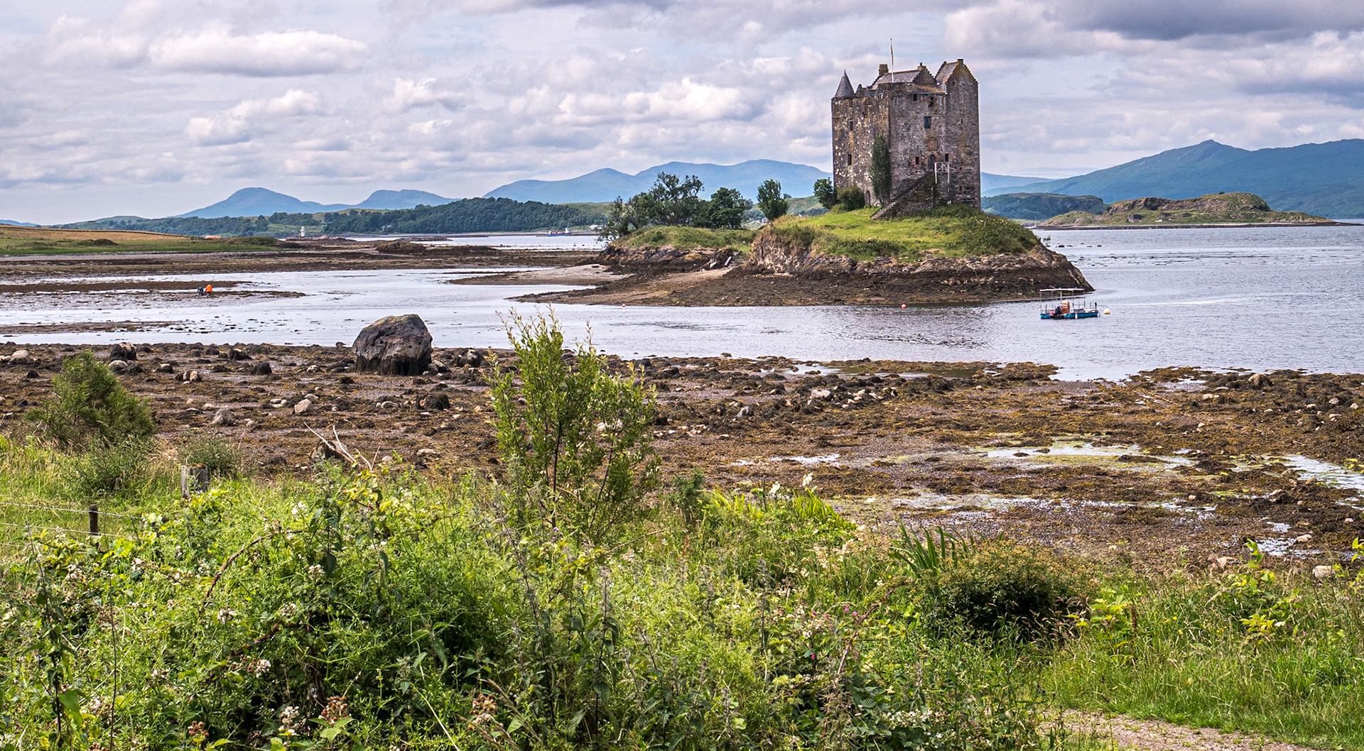Castle Stalker, near Appin, Scotland, 4 Jul 2023