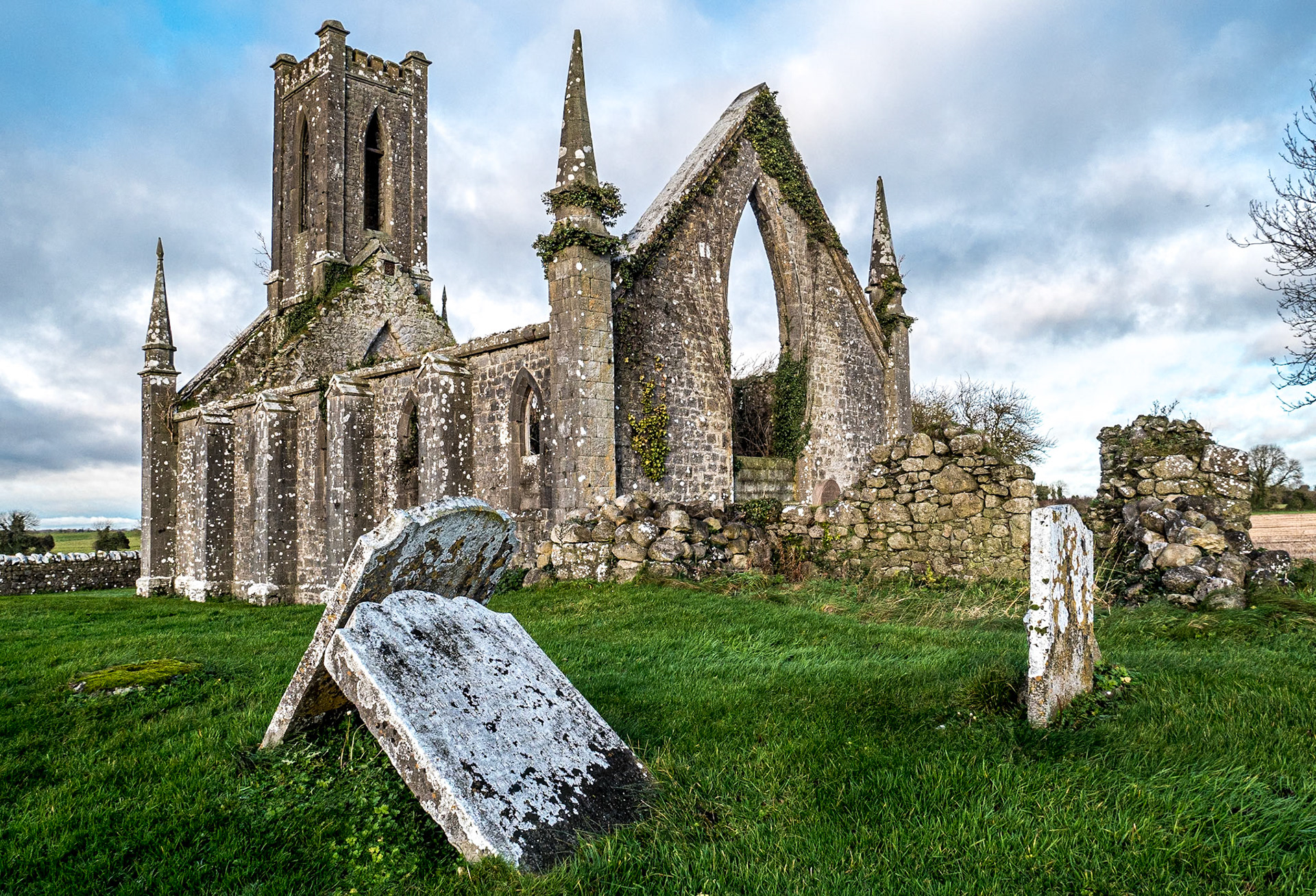 Ballinafagh church ruin, Co Kildare, 11 Dec 2019