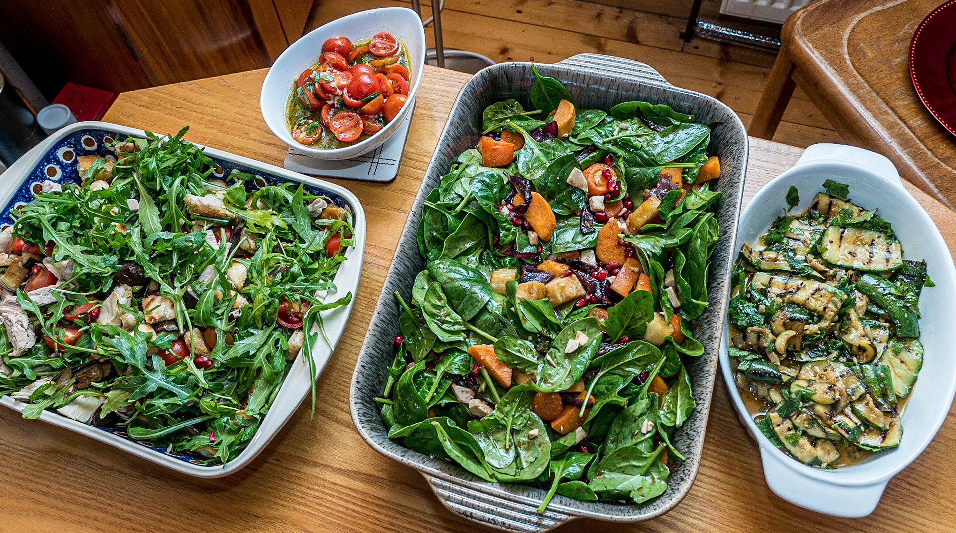 Moroccan salads, 3 Jan 2016